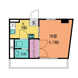 シャルマンYM【2階】の間取り