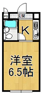 プリエールJR尼崎【11階】の間取り