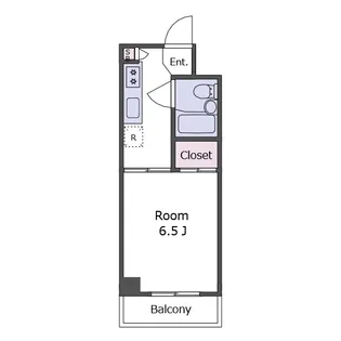 1Kの間取り画像