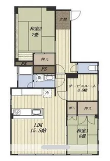 鹿児島県鹿児島市東千石町【アパート】の間取り