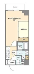 プラート宮坂【1階】の間取り
