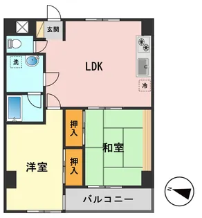 東京都江戸川区篠崎町7【マンション】の間取り