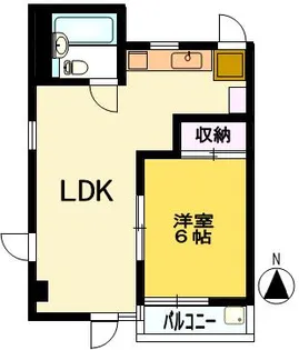 マリーエII【1階】の間取り