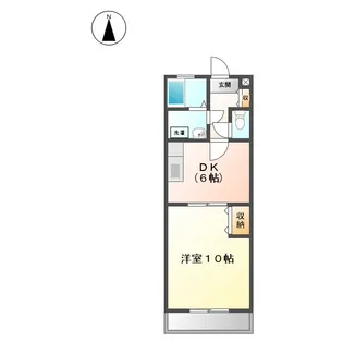 スプランドゥール半田山【4階】の間取り