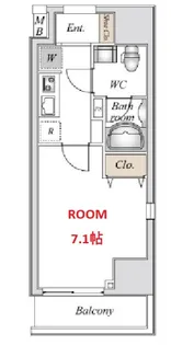 神奈川県横浜市南区日枝町1【マンション】の間取り