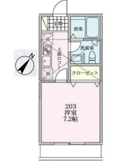 読売ランド前エスケーハウス【2階】の間取り