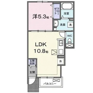 casaかしば【1階】の間取り