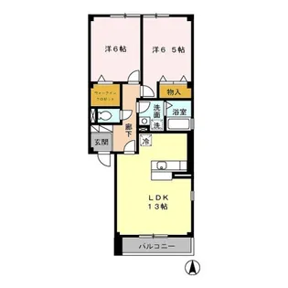 メゾン欅【3階】の間取り