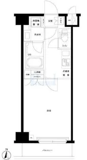 ルーブル東武練馬弐番館【6階】の間取り