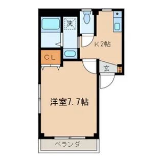 東京都板橋区仲宿【マンション】の間取り