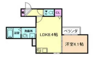(仮称)F asecia Phix【1階】の間取り