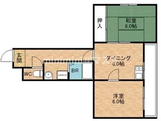 グランハイムE【2階】の間取り