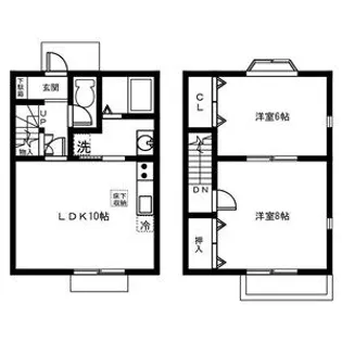 MAISON INVITATION Bの間取り