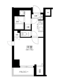 スカイコート清澄庭園【3階】の間取り
