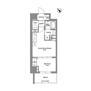 静岡県静岡市駿河区泉町【マンション】の間取り