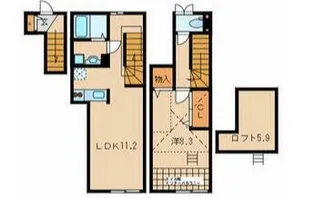 Casa Marroneの間取り