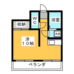 中板橋ハイム【5階】の間取り
