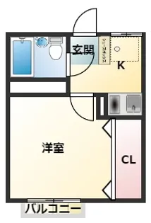 パルコホリウチ【2階】の間取り