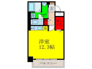 ウィンロード穂波【2階】の間取り