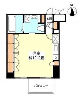 グランカーサ新宿御苑【4階】の間取り