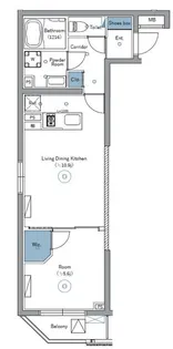 SYFORME NEXT IKEBUKURO WEST【3階】の間取り