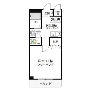 松丸ハイツ【2階】の間取り