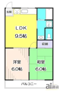 ロイヤルハイム【2階】の間取り