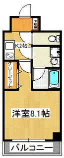 オーキッドレジデンス船橋本町【2階】の間取り