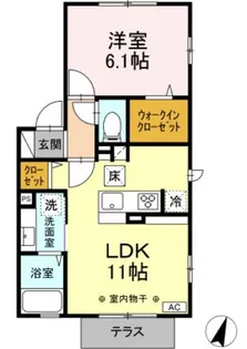 Estate【1階】の間取り