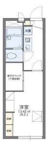 レオパレスリーベ【2階】の間取り