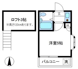 カーサフレスカI【2階】の間取り
