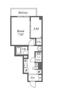 プレジール芝大門【5階】の間取り