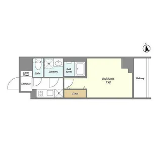 BLAU南池袋【14階】の間取り