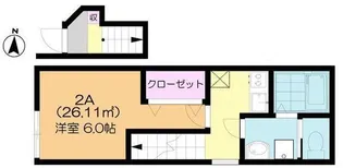 カーサ・ルナ【3階】の間取り