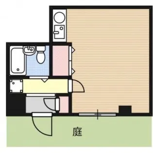 朝日マンション【1階】の間取り