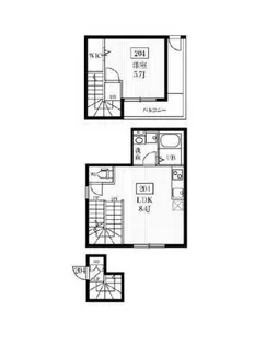 ミハス新高円寺の間取り