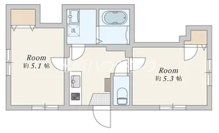 グラシア沼袋【1階】の間取り