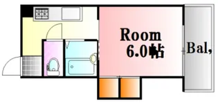 中本ビル【5階】の間取り