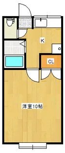 ラ・スールII【2階】の間取り