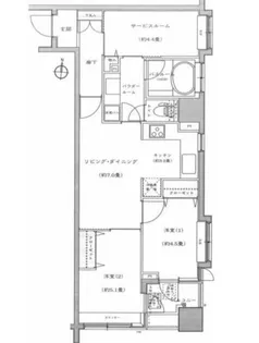LA.ロゴス両国【7階】の間取り