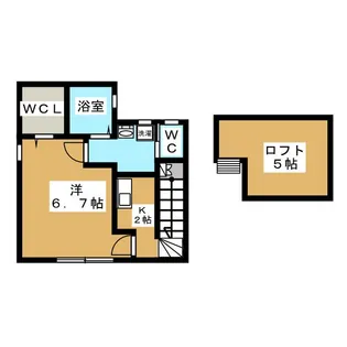 フォルテ阿佐ヶ谷【2階】の間取り
