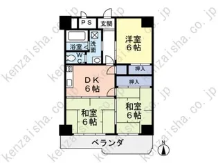 降旗ビル【7階】の間取り
