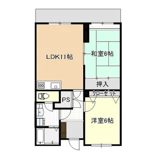 プログレス東松山【1階】の間取り