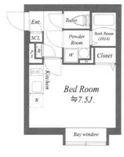 LEGALAND初台【2階】の間取り