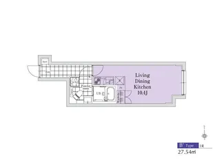 EXAM新中野II【1階】の間取り