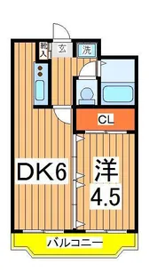ウインベルデュエット北柏No.1【2階】の間取り