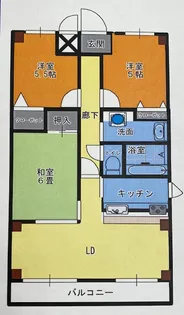 グランドパレスNS-2【4階】の間取り