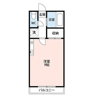 ハイツ深沢【1階】の間取り