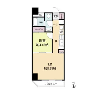 willDo谷町【9階】の間取り