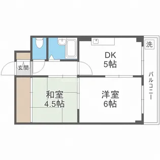 ブリリアンマンション【10階】の間取り
